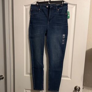 GAP Women's Dark Blue Jeggings